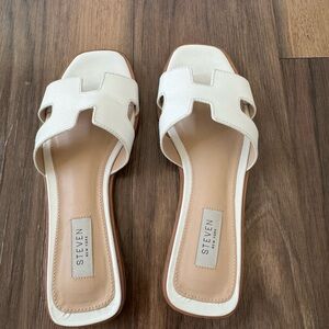 Steve Madden HADYN WHITE LEATHER